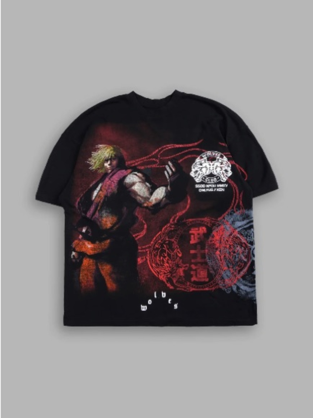 Darc Sport Street Fighter Ken Mystery Tee Small